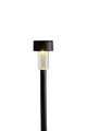 Solcellelamper til haven sort H35,5 cm 8-pk.